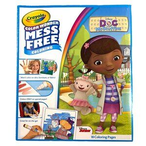 Crayola Color Wonder Doc McStuffins Coloring Pages Girls Animals Veterinarian